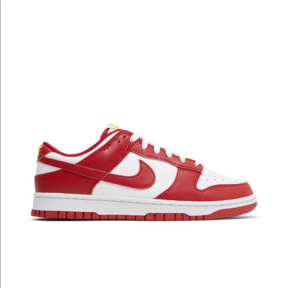 NIKE DUNK LOW USC RED WHITE YELLOW